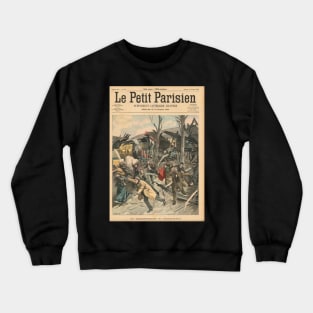 Train collision Choisy-le-Roi Paris 1900 Crewneck Sweatshirt